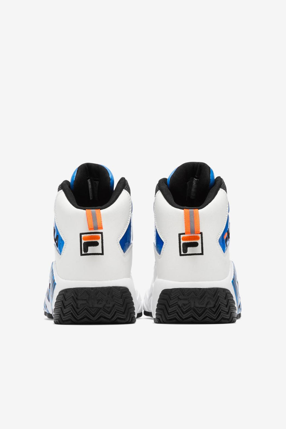 FILA Men's MB Night Walk 132 WHISPER WHITE / PRINCESS BLUE / VIBRANT ORANGE | Men Sneakers &amp; Lifestyle