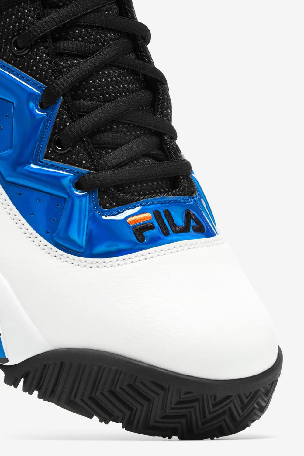 FILA Men's MB Night Walk 132 WHISPER WHITE / PRINCESS BLUE / VIBRANT ORANGE | Men Sneakers &amp; Lifestyle