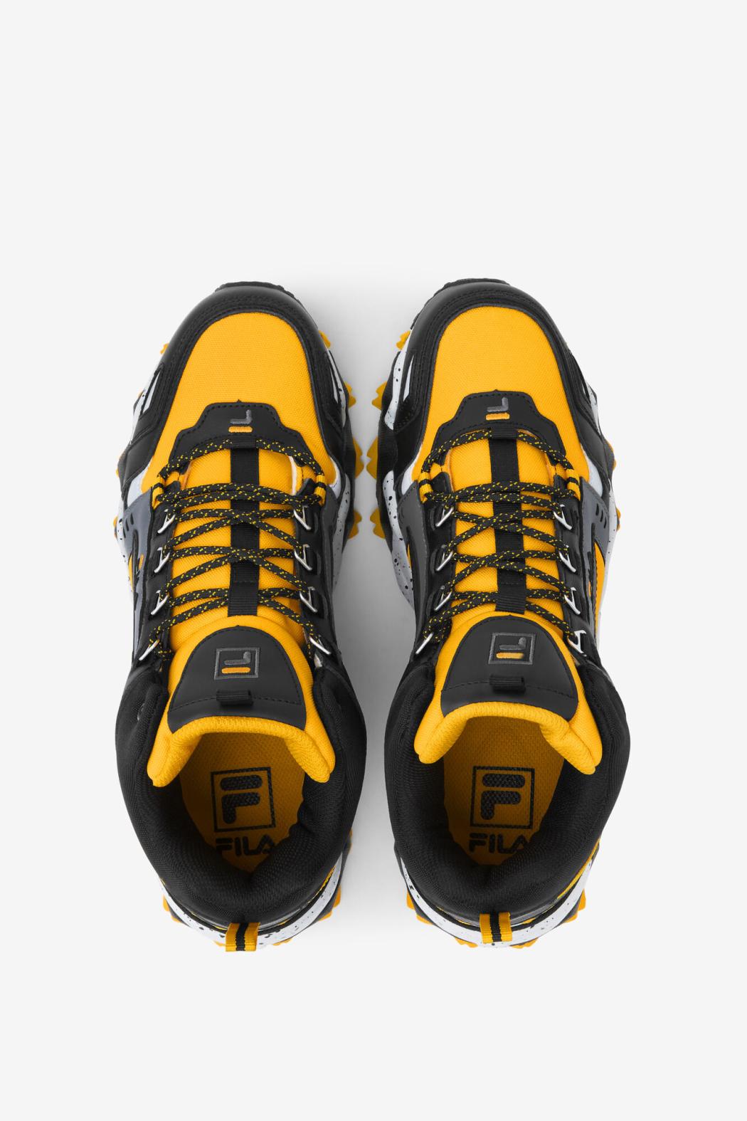 FILA Men's Oakmont Tr Mid 085 GOLD FUSION / BLACK / GLACIER GRAY | Men Oakmont TR