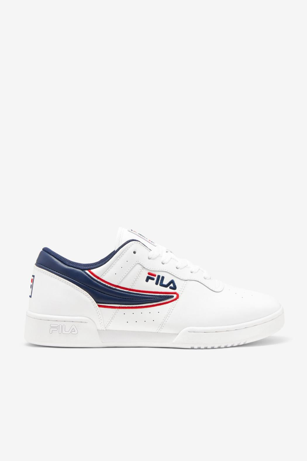 FILA Men's Original Fitness Offset 125 WHITE / NAVY / RED | Men Sneakers &amp; Lifestyle