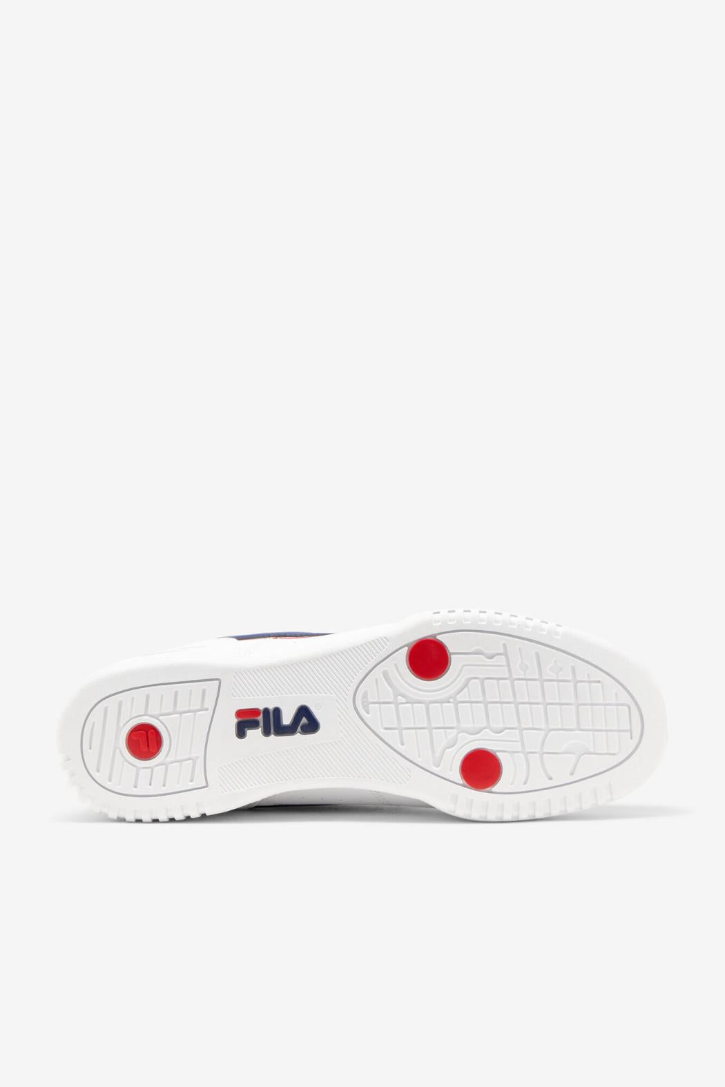 FILA Men's Original Fitness Offset 125 WHITE / NAVY / RED | Men Sneakers &amp; Lifestyle