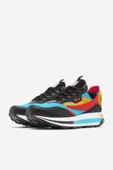 FILA Men's R1 Runner X Barneys 424 BLUEFISH / GOLD FUSION / BLACK | Men Sneakers &amp; Lifestyle
