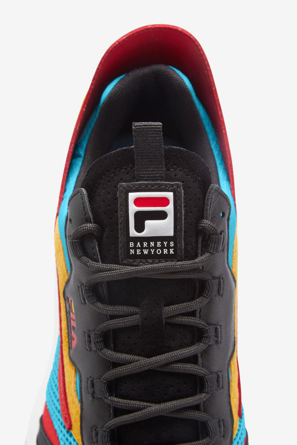 FILA Men's R1 Runner X Barneys 424 BLUEFISH / GOLD FUSION / BLACK | Men Sneakers &amp; Lifestyle