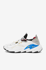 FILA Men's Ray Tacer Evo 2 117 WHITE / BLACK / ELECTRIC BLUE | Men Ray Tracer