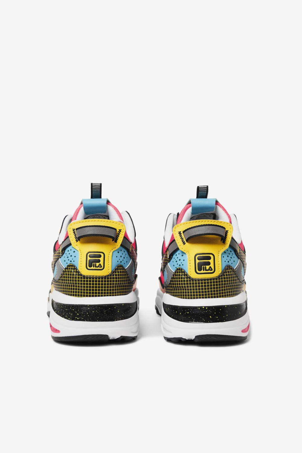 FILA Men's Ray Tracer Apex 020 BLACK / DEEP PINK / WHITE | Men Sneakers