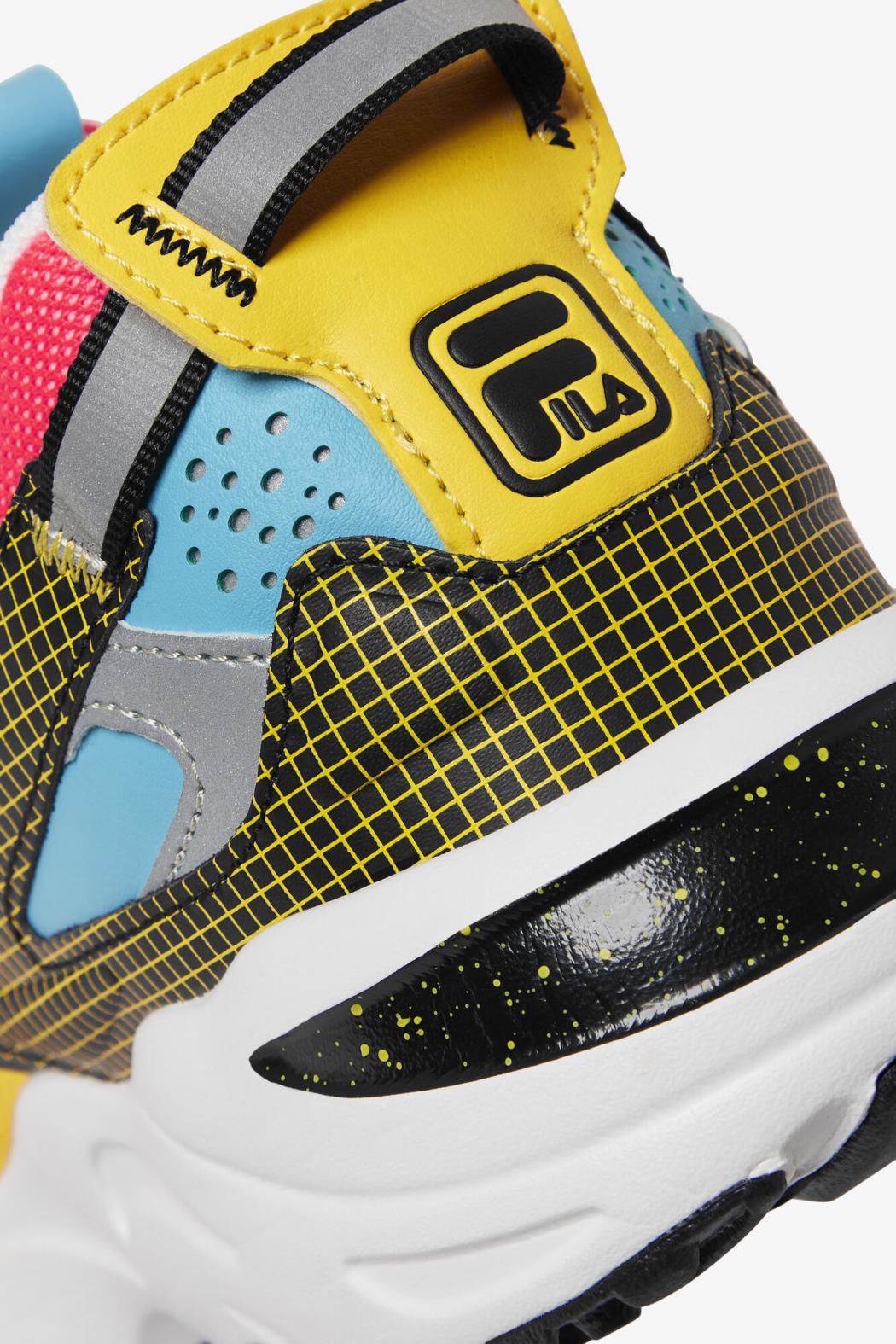 FILA Men's Ray Tracer Apex 020 BLACK / DEEP PINK / WHITE | Men Sneakers