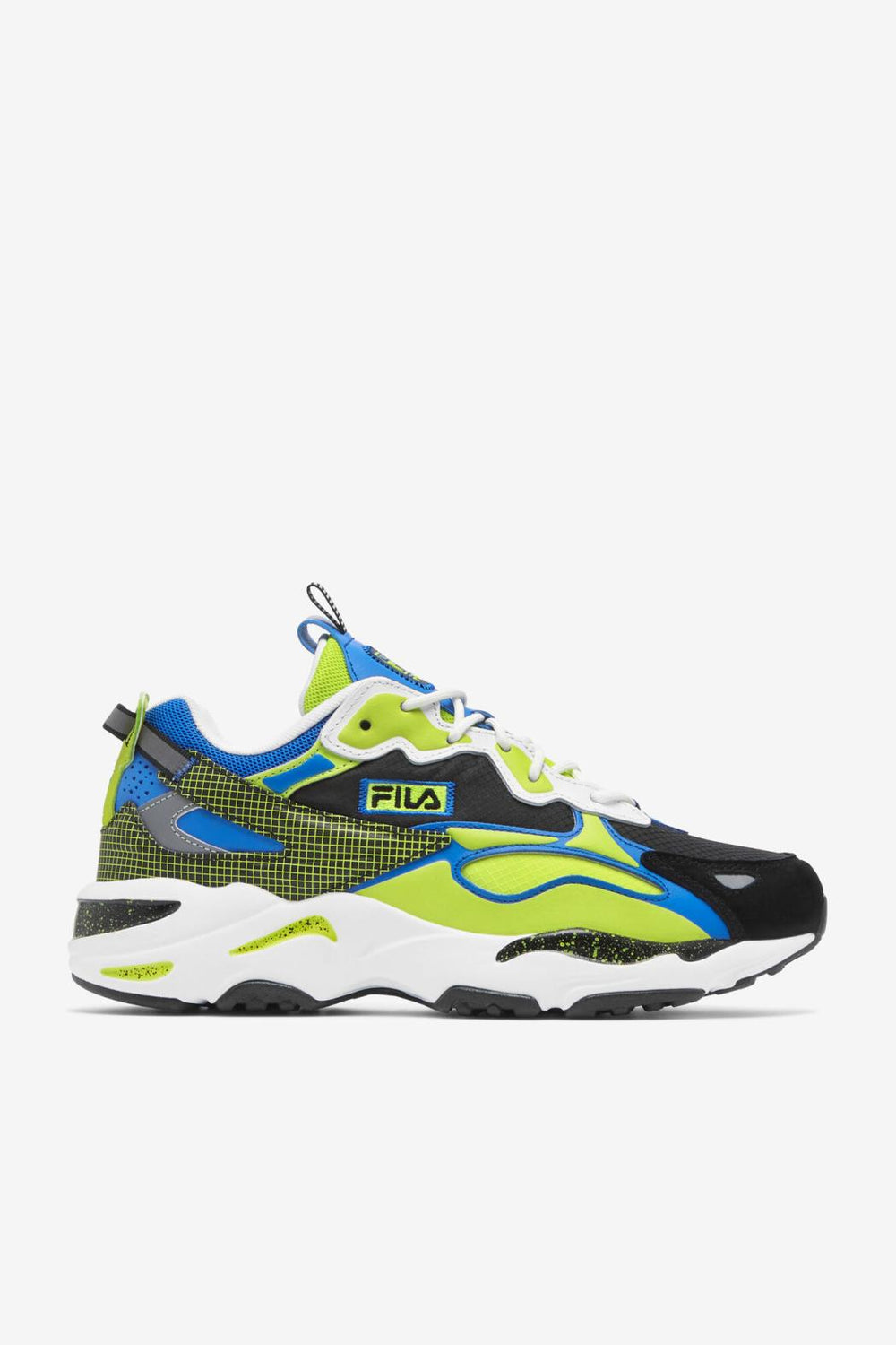FILA Men's Ray Tracer Apex 116 WHITE / BLACK / LIME PUNCH | Men Ray Tracer