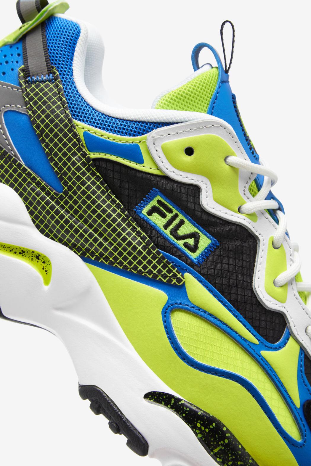 FILA Men's Ray Tracer Apex 116 WHITE / BLACK / LIME PUNCH | Men Ray Tracer