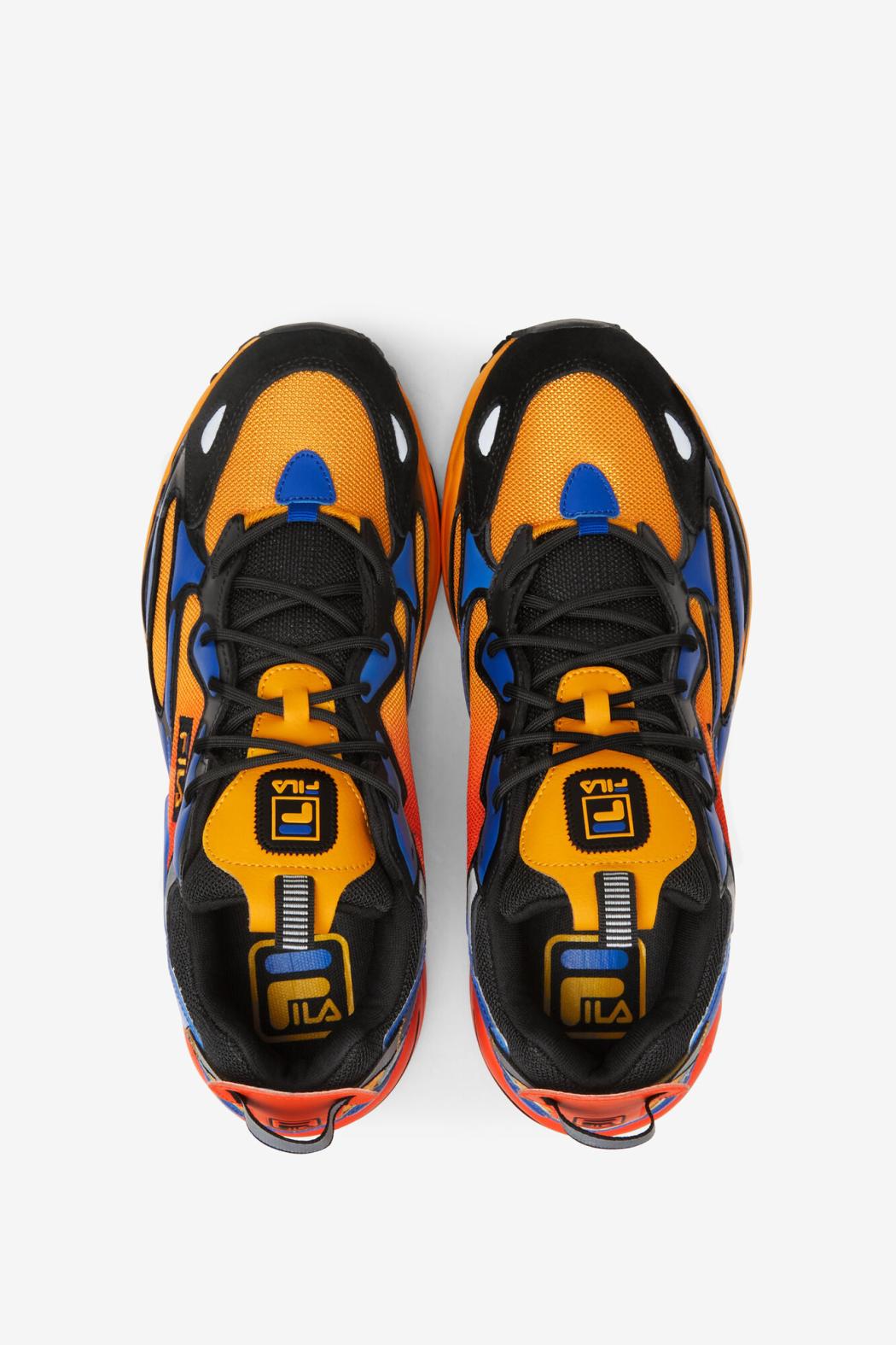 FILA Men's Ray Tracer Apex 732 SAFFRON / PRINCE BLUE / RED | Men Sneakers &amp; Lifestyle