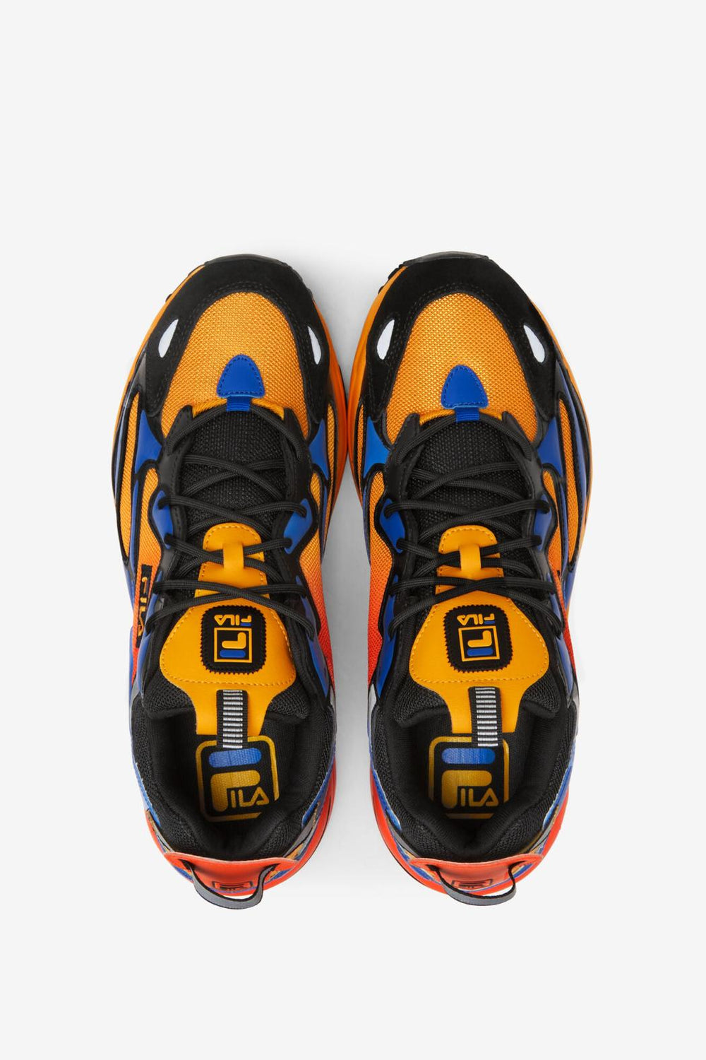 FILA Men's Ray Tracer Apex 732 SAFFRON / PRINCE BLUE / RED | Men Sneakers &amp; Lifestyle