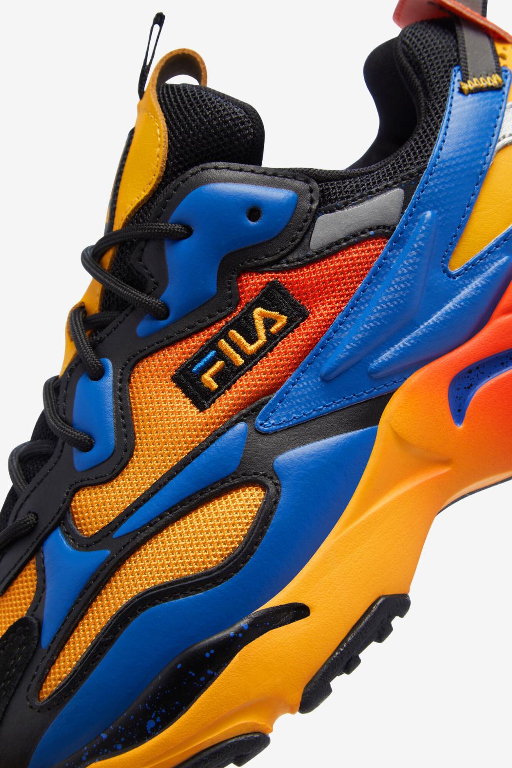 FILA Men's Ray Tracer Apex 732 SAFFRON / PRINCE BLUE / RED | Men Sneakers &amp; Lifestyle