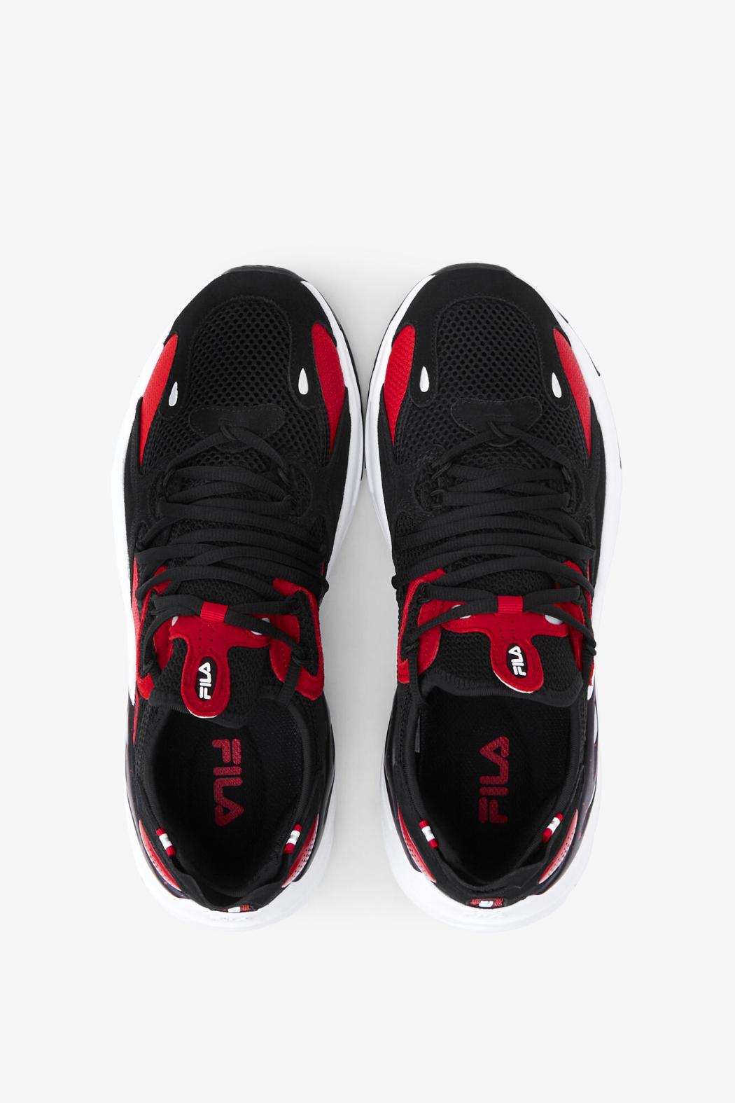 FILA Men's Ray Tracer Evo 2 014 BLACK / FILA RED / WHITE | Men Ray Tracer