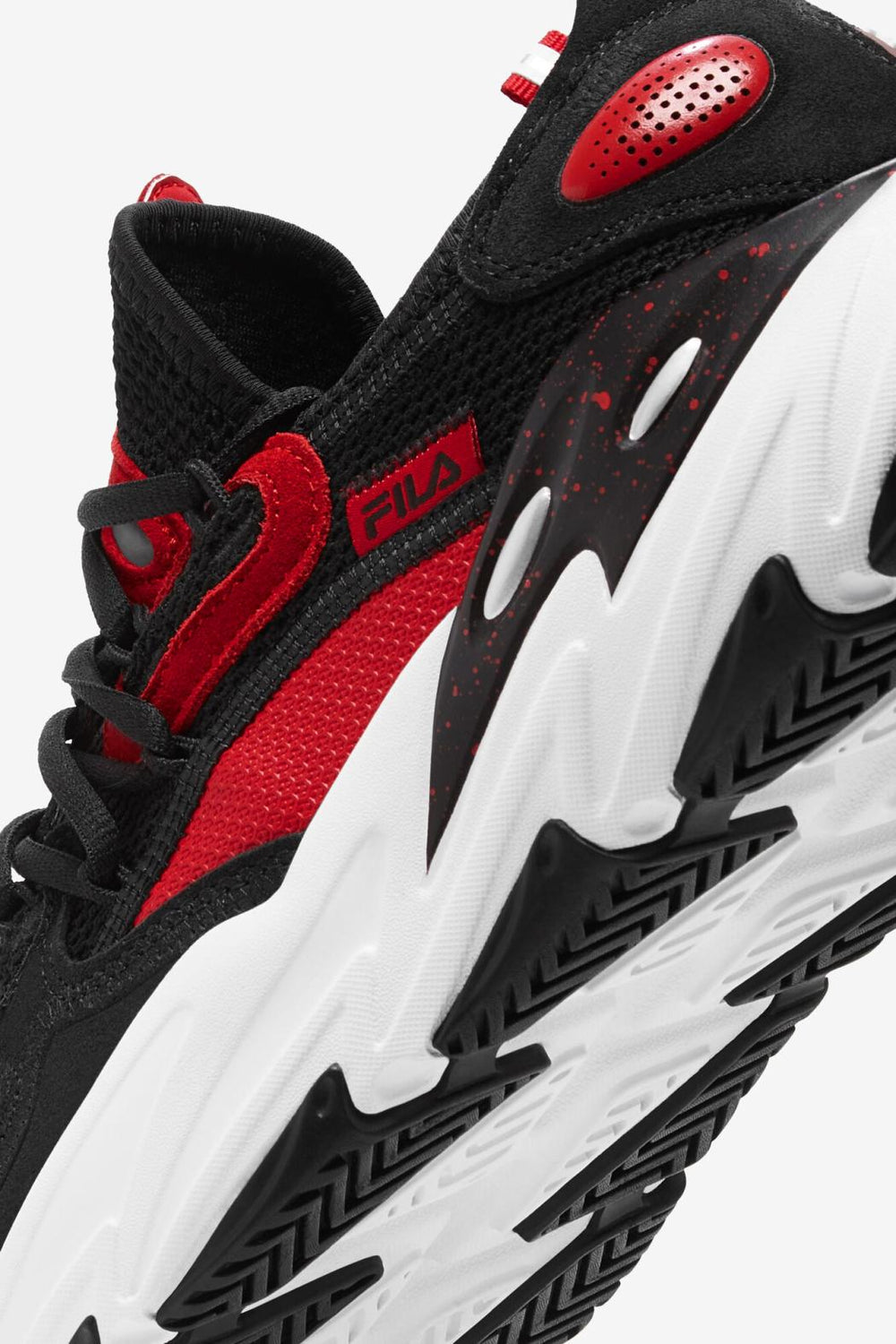 FILA Men's Ray Tracer Evo 2 014 BLACK / FILA RED / WHITE | Men Ray Tracer