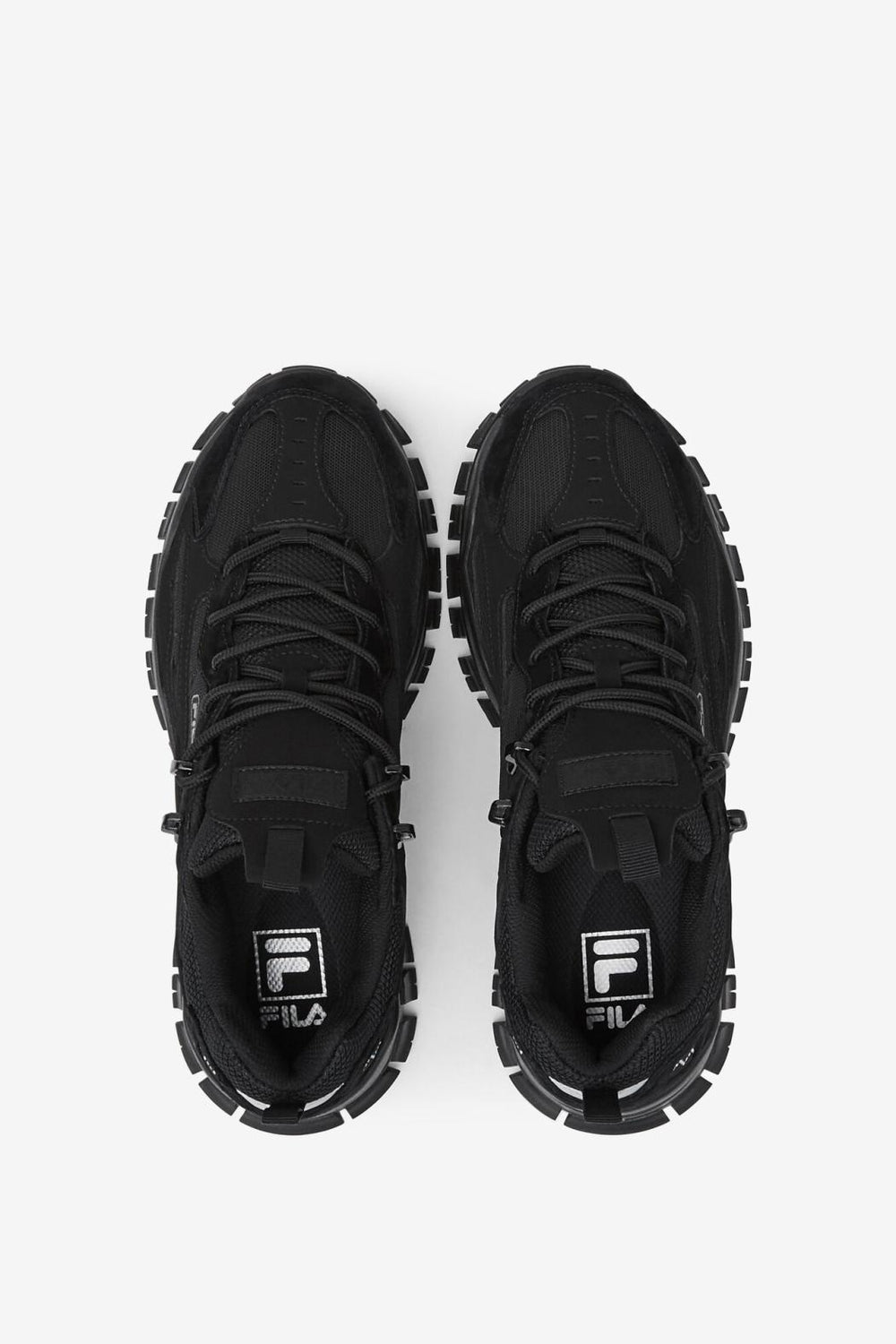 FILA Men's Ray Tracer TR 2 010 BLACK / BLACK / METALLIC SILVER | Men Ray Tracer