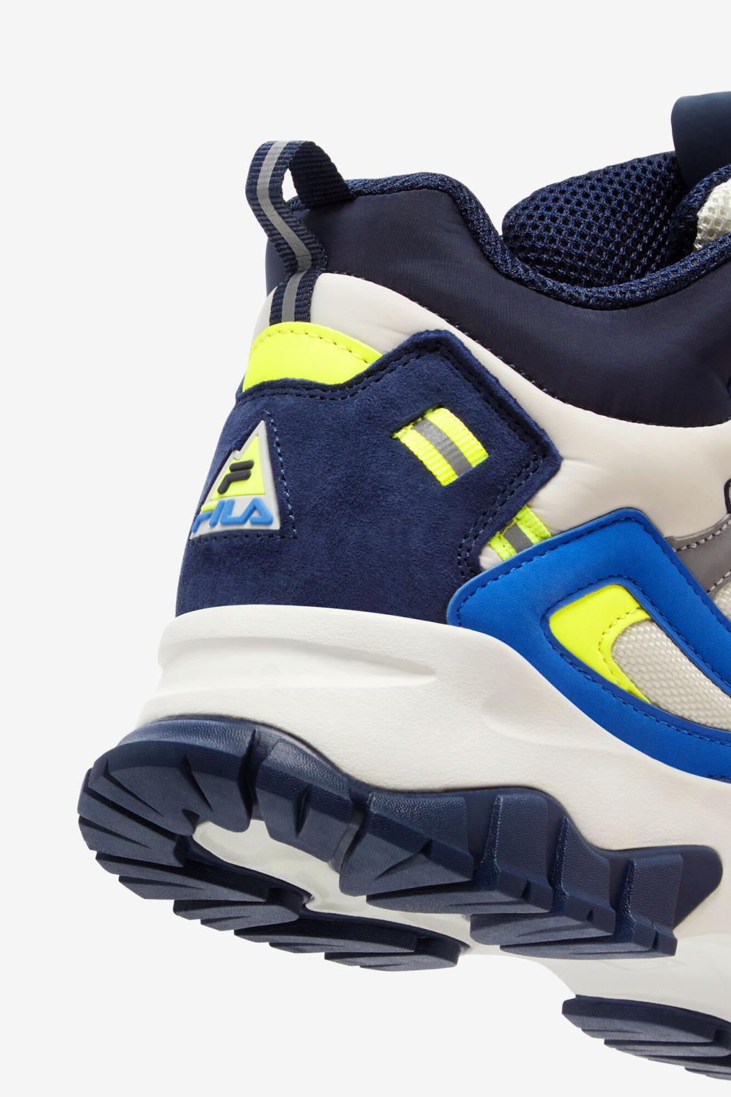 FILA Men's Ray Tracer Tr 2 Mid 346 PELICAN / DRESS BLUES / PRINCESS BLUE | Men Boots