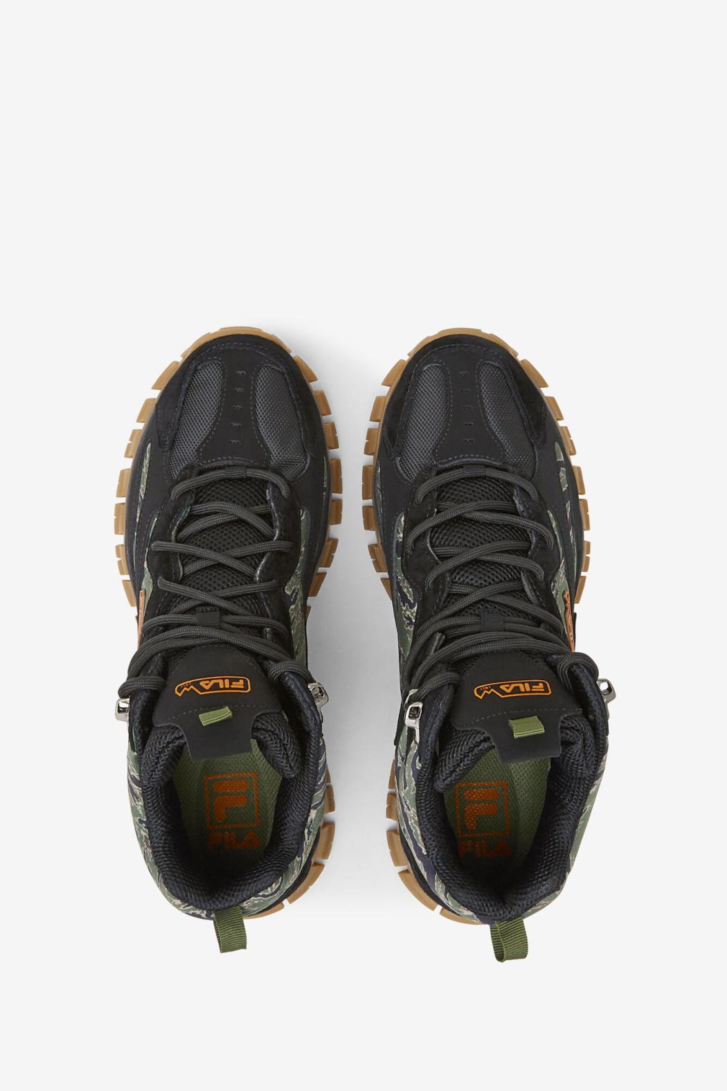 FILA Men's Ray Tracer TR 2 MID 962 BLACK / CHIVE / GUM | Men Boots