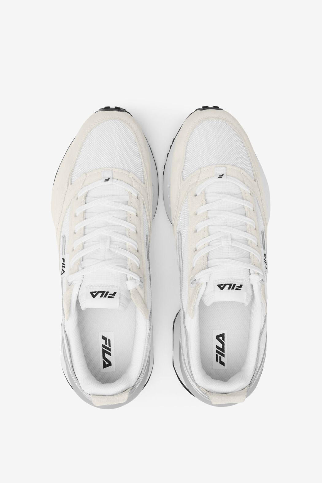 FILA Men's Renno N-Generation Patched 101 WHITE / WHITE / GLACIER GRAY | Men Renno
