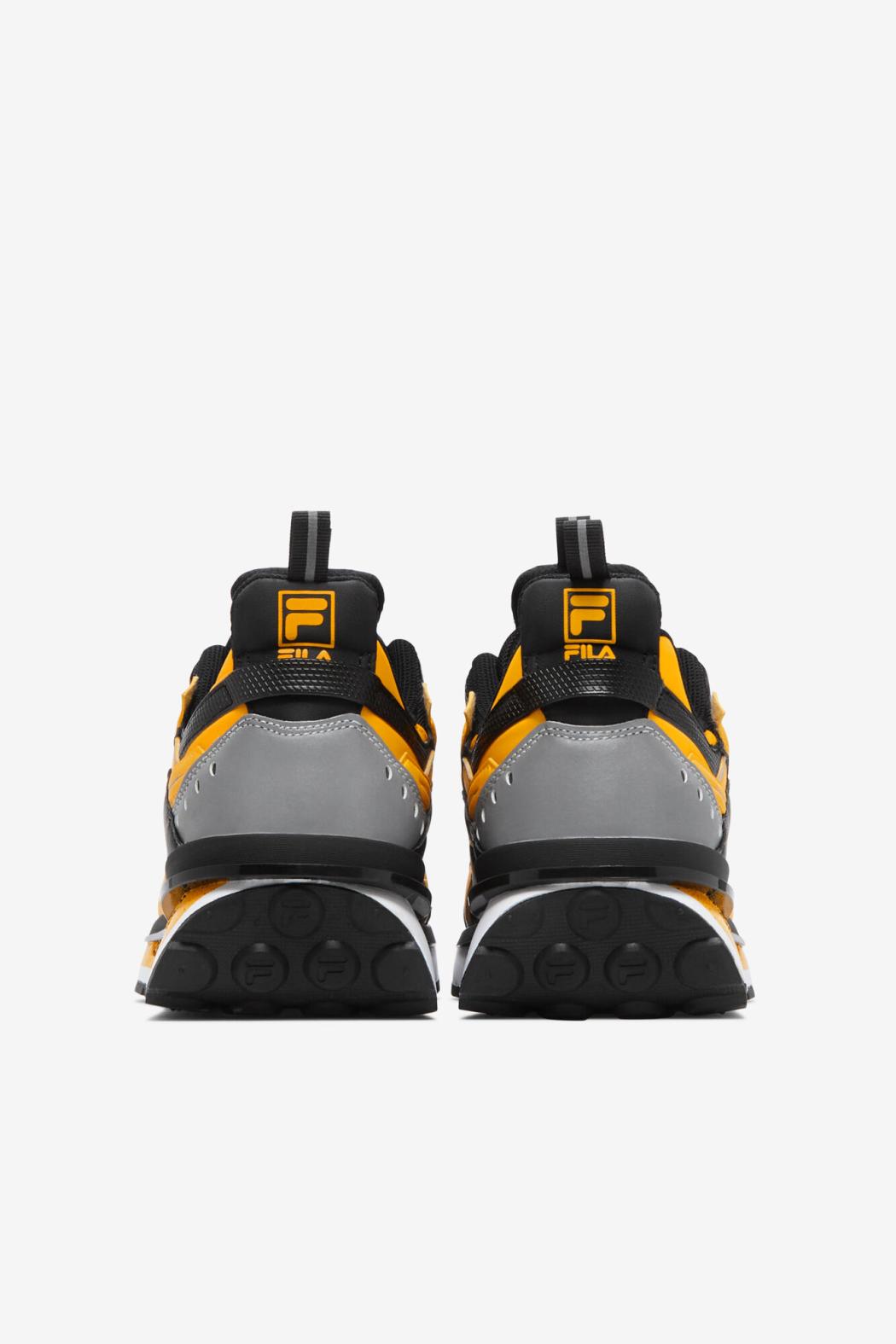 FILA Men's Sandenal 016 BLACK / GOLD FUSION / WHITE | Men Sneakers &amp; Lifestyle