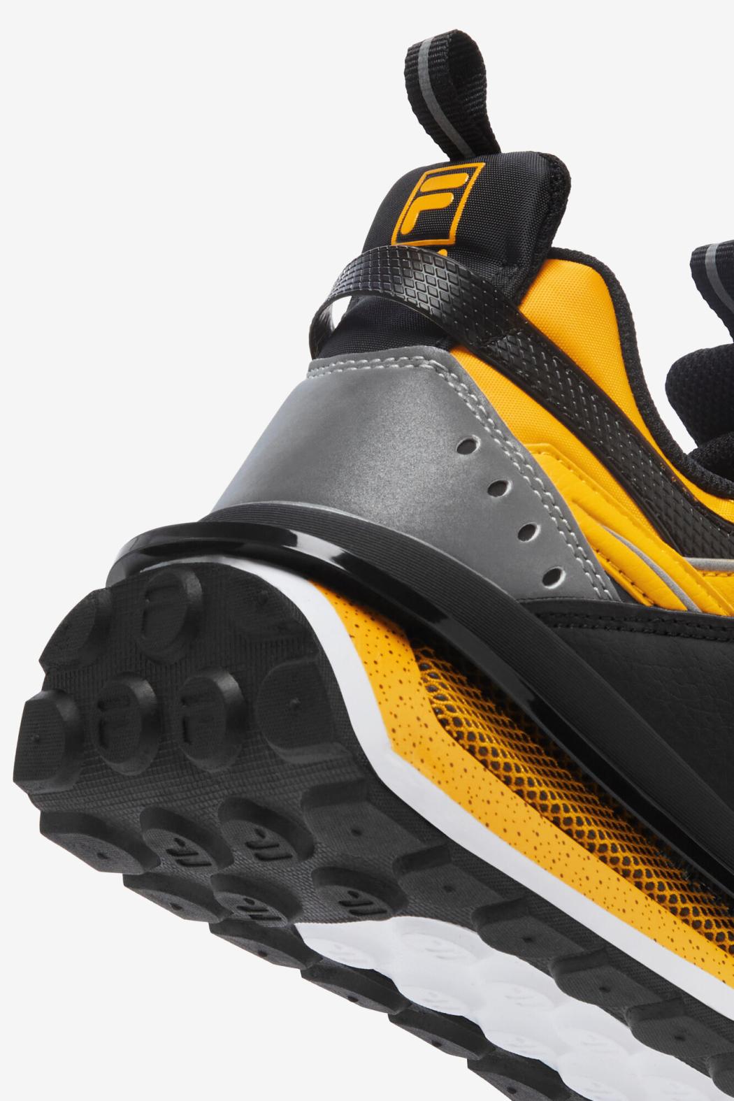 FILA Men's Sandenal 016 BLACK / GOLD FUSION / WHITE | Men Sneakers &amp; Lifestyle