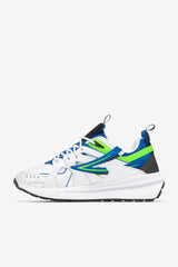 FILA Men's Sandenal 143 WHITE / PRINCE BLUE / GREEN GECKO | Men Sneakers &amp; Lifestyle