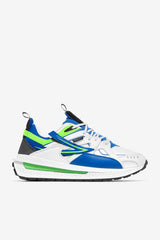 FILA Men's Sandenal 143 WHITE / PRINCE BLUE / GREEN GECKO | Men Sneakers &amp; Lifestyle