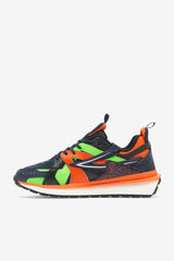 FILA Men's Sandenal 440 DRESS BLUE / RED ORANGE / GREEN GECKO | Men Sneakers &amp; Lifestyle