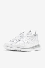 FILA Men's Sandenal Patched 101 WHITE / WHITE / GLACIER GRAY | Men Sneakers &amp; Lifestyle