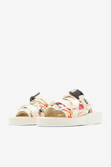 FILA Men's Sol-Slide V2 142 GARDENIA / JUNE BUG / ADOBE | Men Sandals &amp; Slides