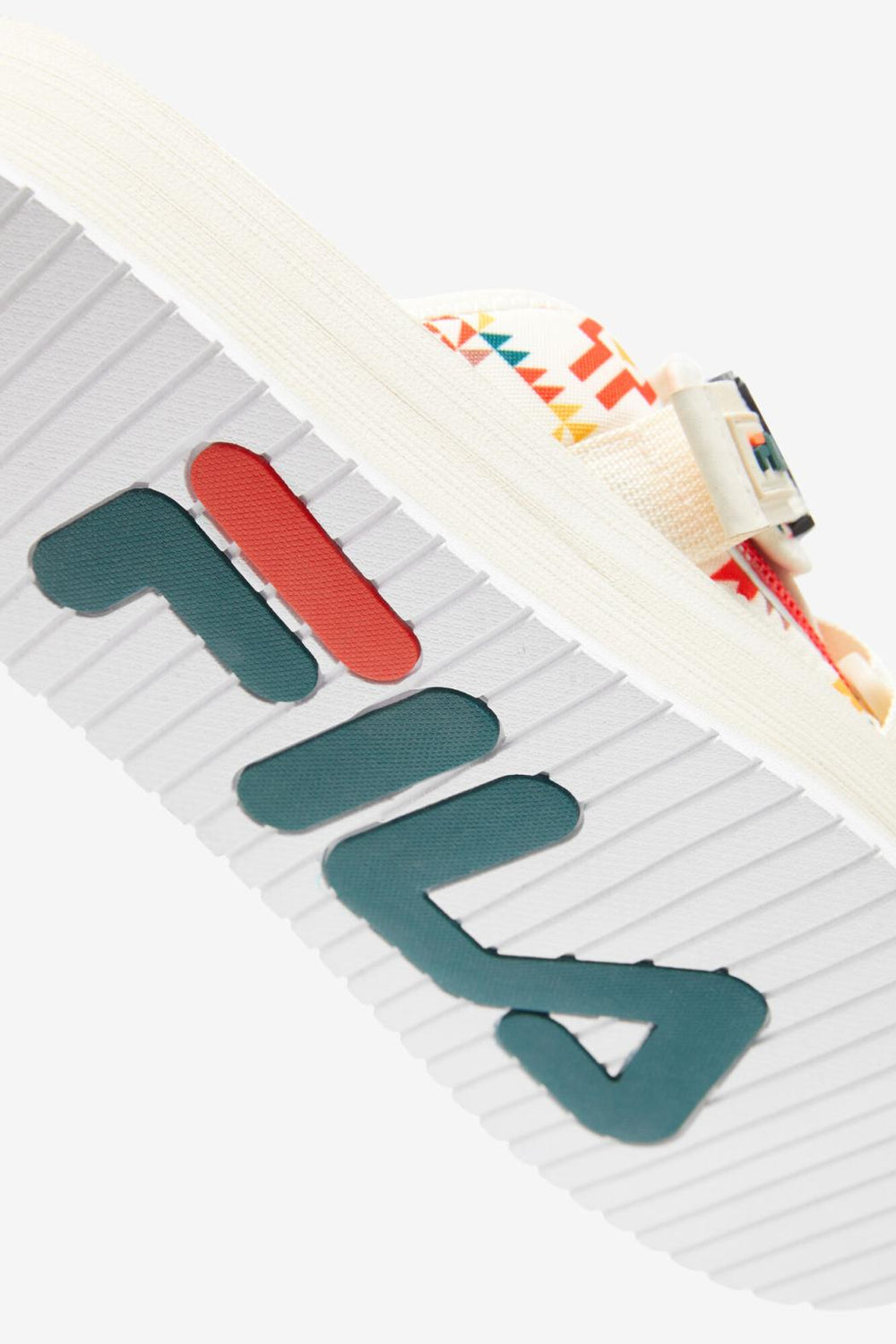 FILA Men's Sol-Slide V2 142 GARDENIA / JUNE BUG / ADOBE | Men Sandals &amp; Slides