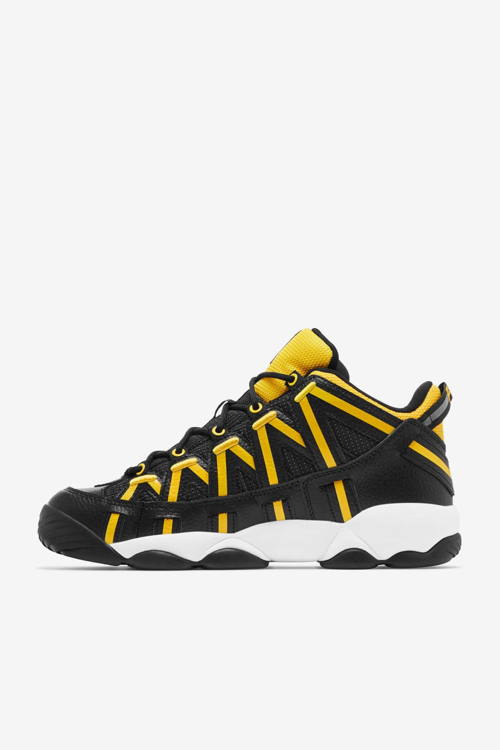 FILA Men's Stackhouse Spaghetti 016 BLACK / LEMON / WHITE | Men Sneakers &amp; Lifestyle