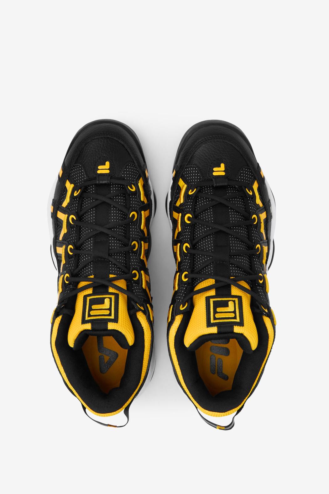 FILA Men's Stackhouse Spaghetti 016 BLACK / LEMON / WHITE | Men Sneakers &amp; Lifestyle