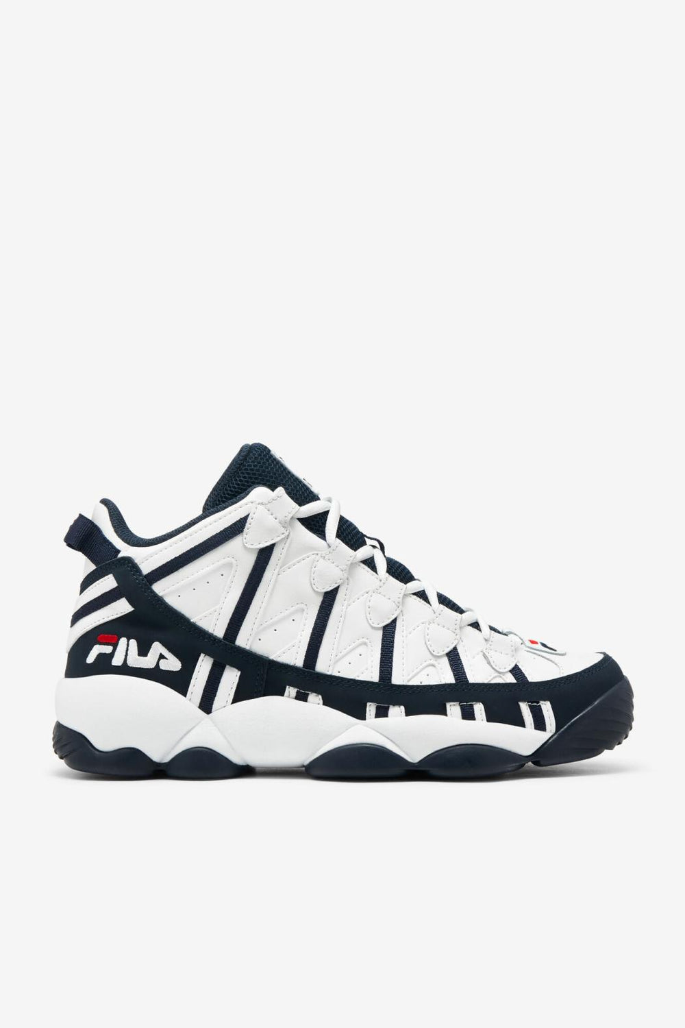 FILA Men's Stackhouse Spaghetti 125 WHITE / NAVY / RED | Men Sneakers