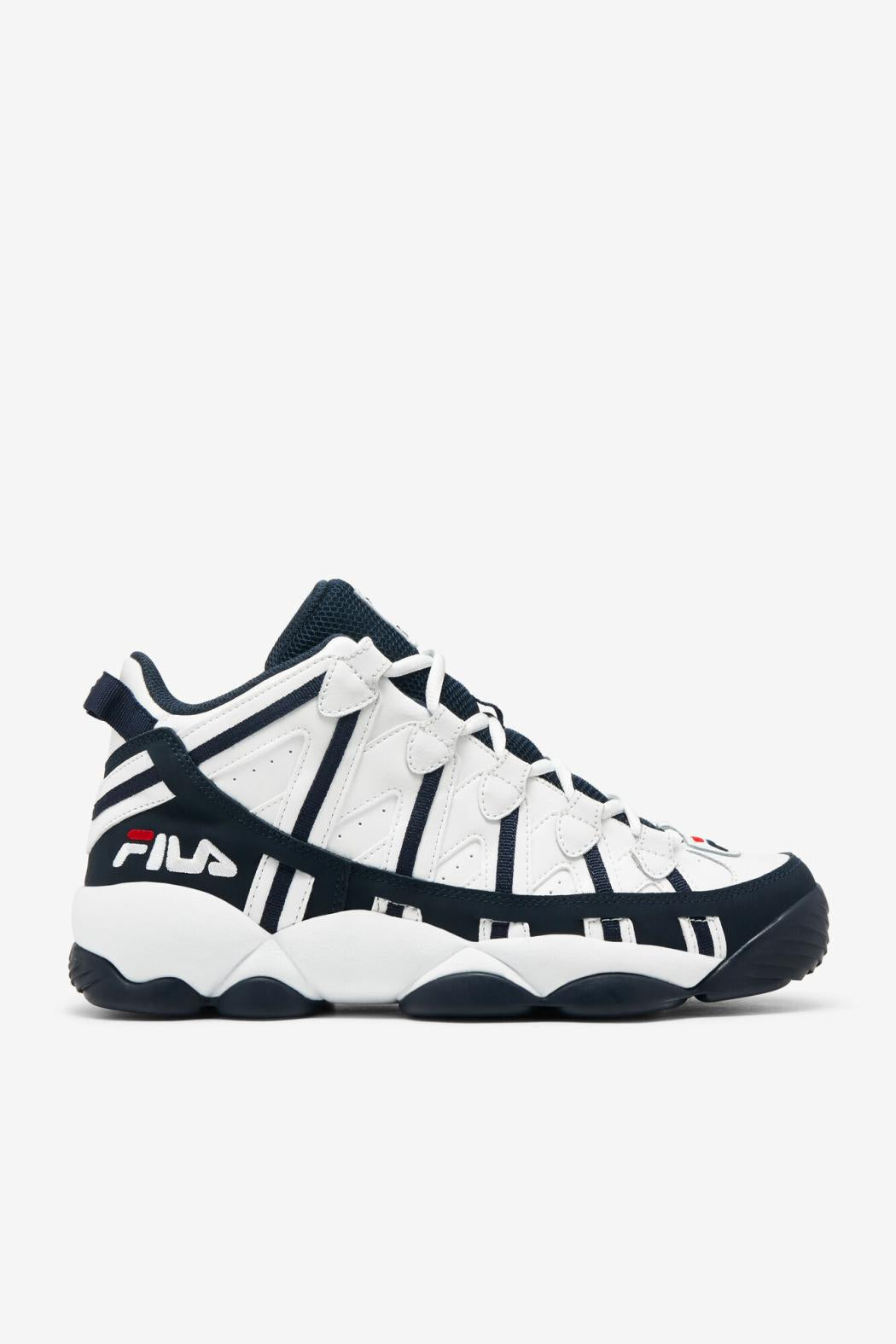 FILA Men's Stackhouse Spaghetti 125 WHITE / NAVY / RED | Men Sneakers