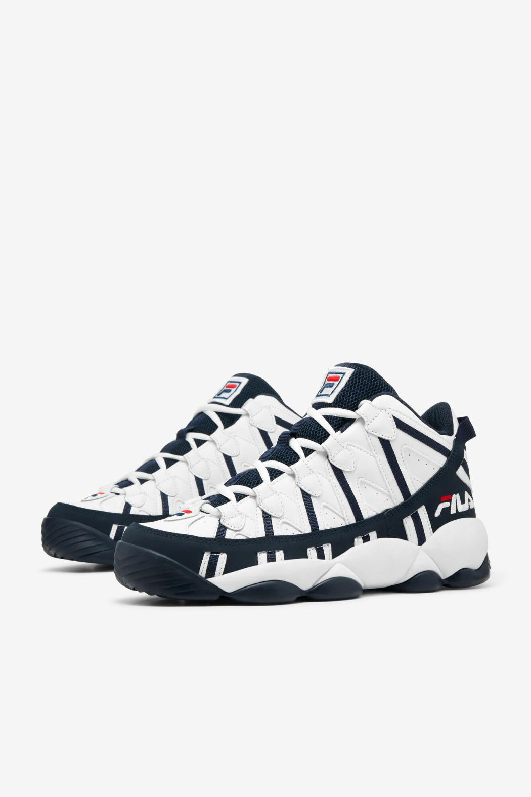FILA Men's Stackhouse Spaghetti 125 WHITE / NAVY / RED | Men Sneakers