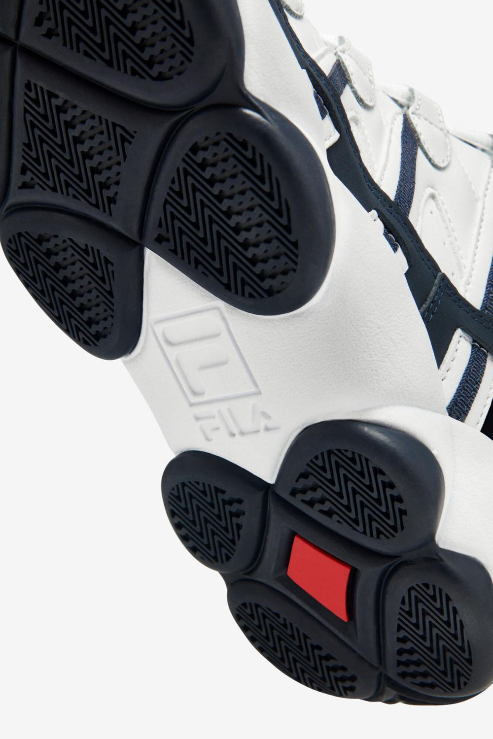 FILA Men's Stackhouse Spaghetti 125 WHITE / NAVY / RED | Men Sneakers