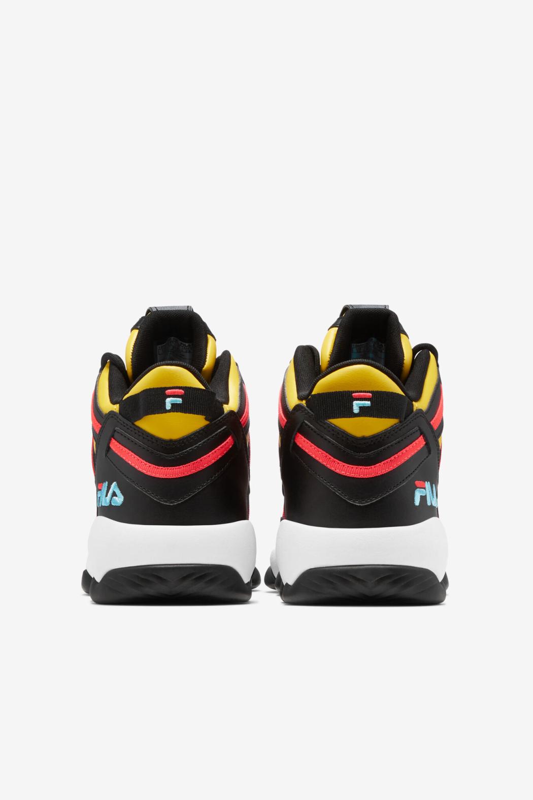 FILA Men's Stackhouse Spaghetti 708 LEMON / BLACK / BLUEFISH | Men Sneakers &amp; Lifestyle
