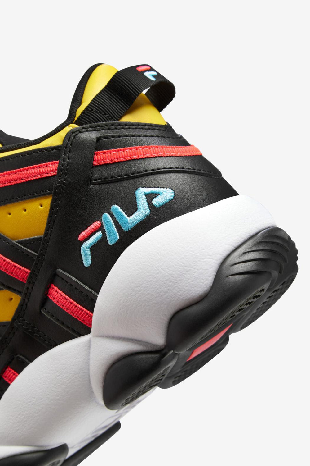 FILA Men's Stackhouse Spaghetti 708 LEMON / BLACK / BLUEFISH | Men Sneakers &amp; Lifestyle