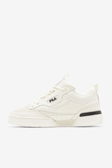 FILA Men's T-1 Mid Saga 100 GARDENIA / GARDENIA / GARDENIA | Men Sneakers