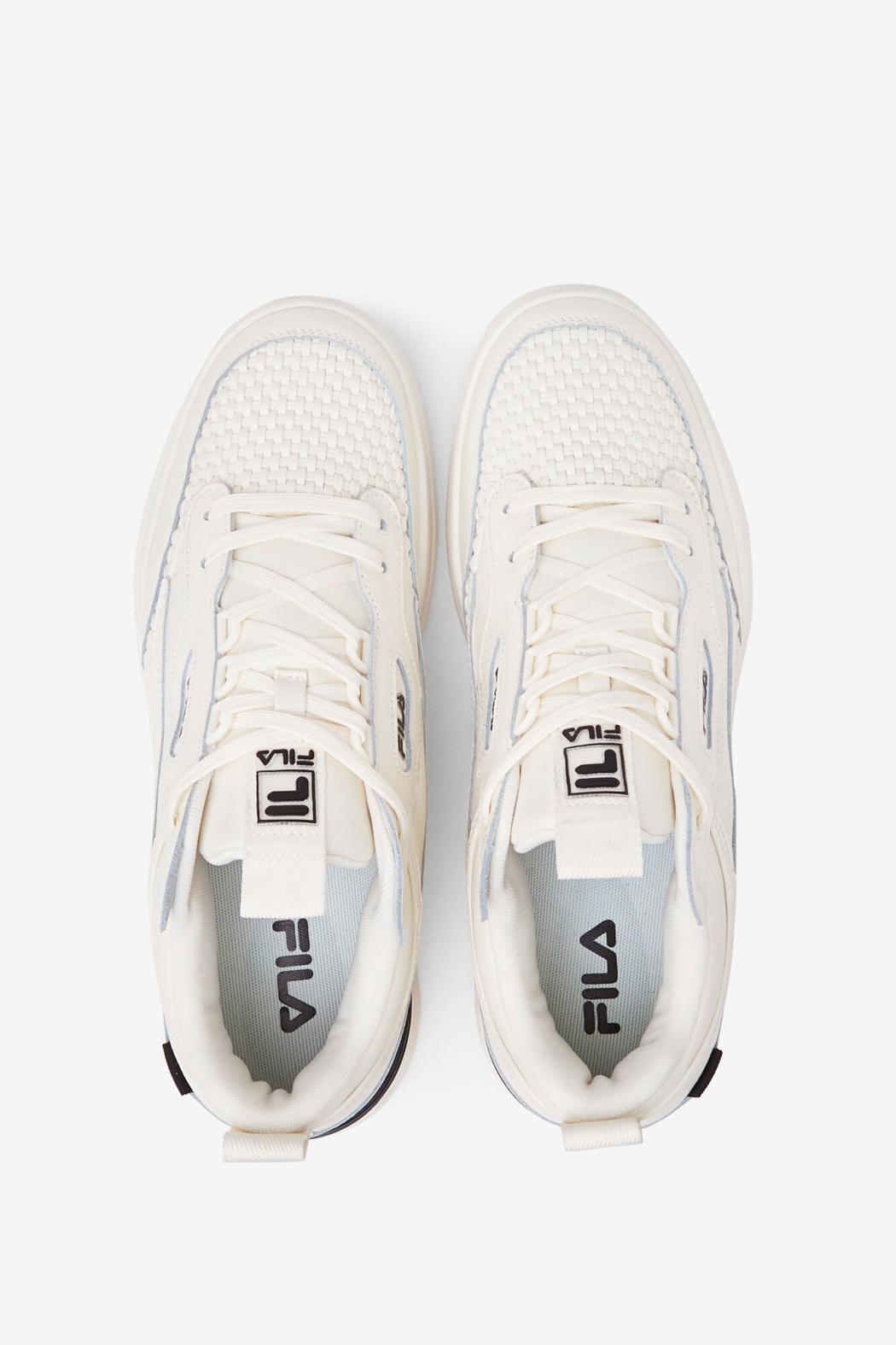 FILA Men's T-1 Mid Saga 100 GARDENIA / GARDENIA / GARDENIA | Men Sneakers