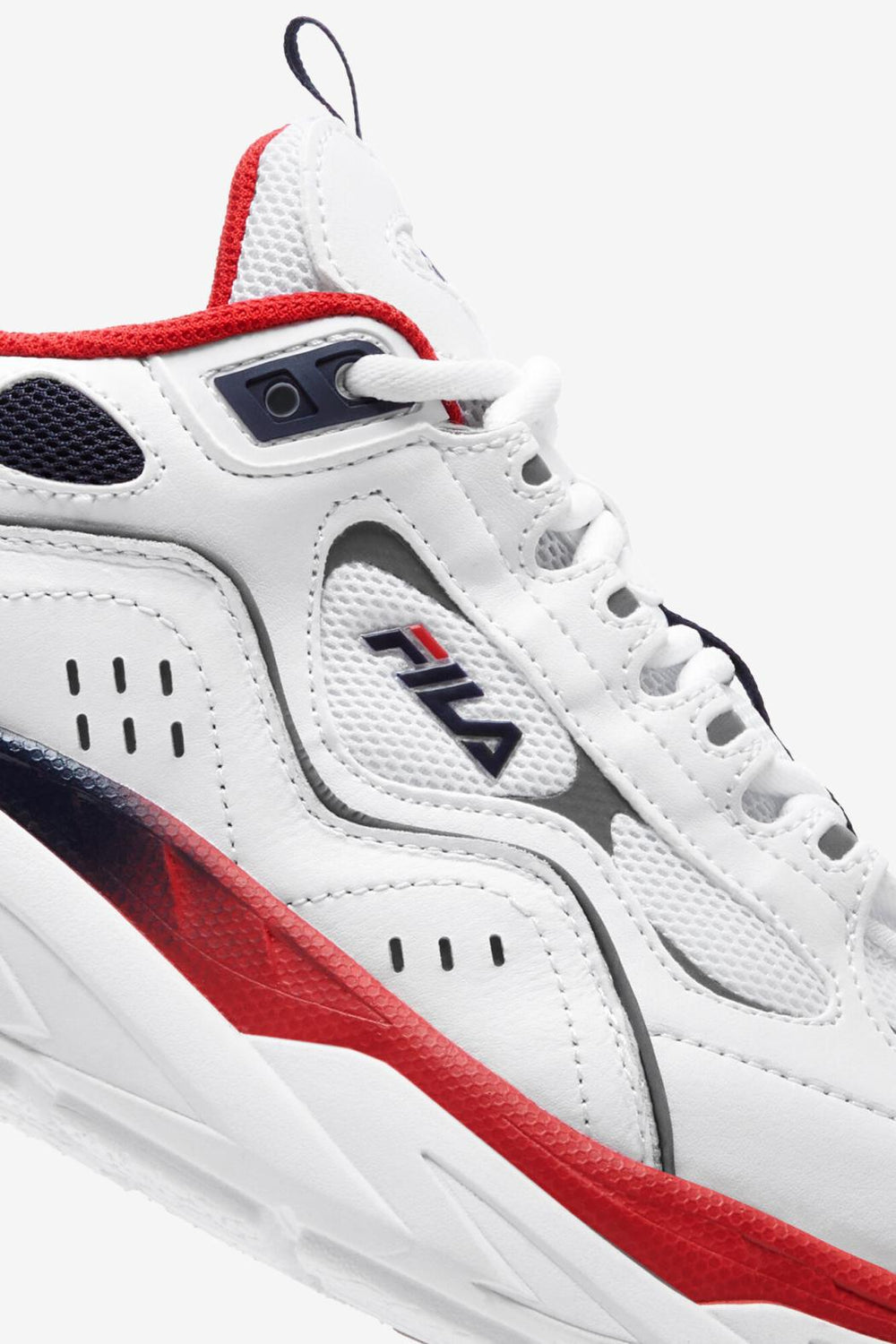 FILA Men's Trigate 125 WHITE / DRESS BLUE / FILA RED | Men Sneakers &amp; Lifestyle