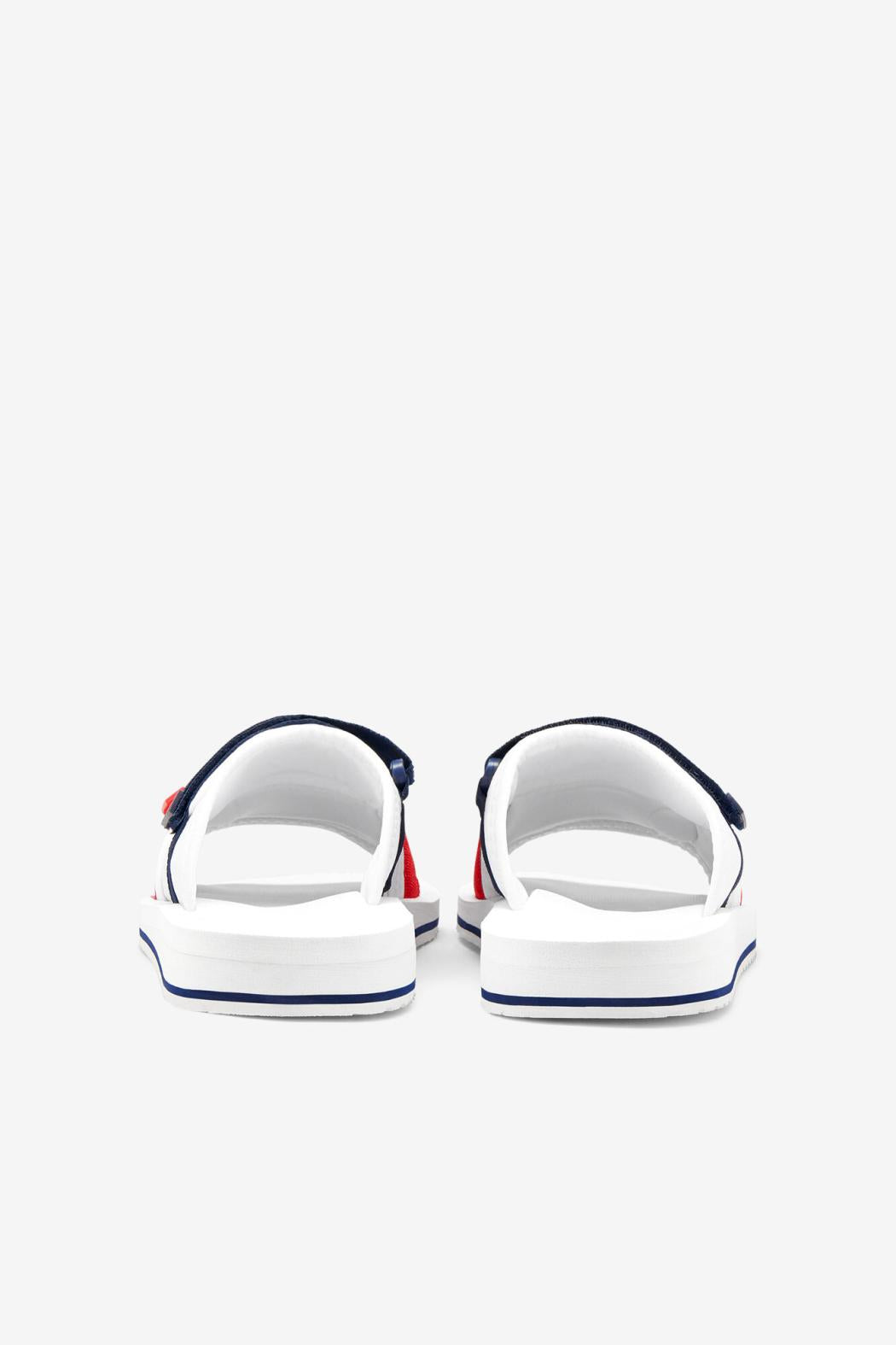 FILA Men's Utility Silde 125 WHITE / NAVY / RED | Men Sandals &amp; Slides