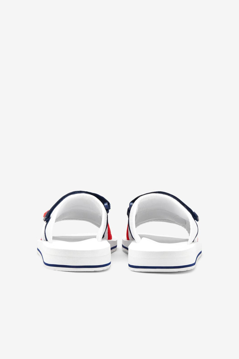 FILA Men's Utility Silde 125 WHITE / NAVY / RED | Men Sandals &amp; Slides