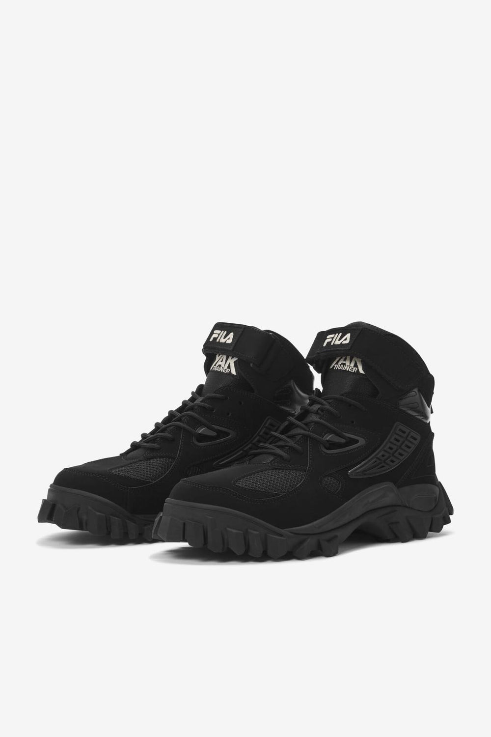 FILA Men's Yak Boots 013 BLACK / BLACK / GARDENIA | Men Boots