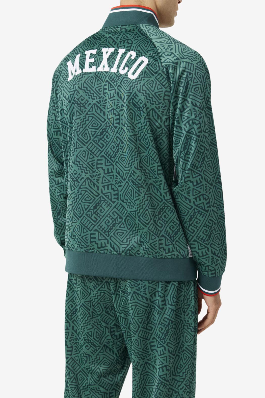 FILA Mexico Track Jacket 990 JUNE BUG / WHITE / FIERY RED | Men Sweatsuits &amp; Tracksuits