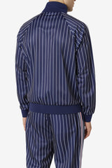 FILA Mitch Track Jacket 410 PEACOAT / WHITE | Men Sweatsuits &amp; Tracksuits