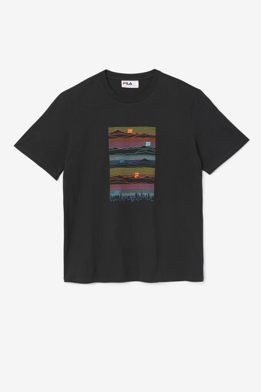 FILA Nadee Tee 001 BLACK | Men Tops