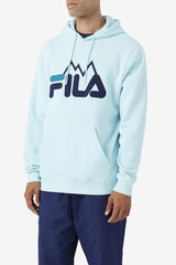 FILA Nan Hoodie 438 ICED AQUA / FILA NAVY / DEEP LAKE | Men Sweatshirts &amp; Hoodies