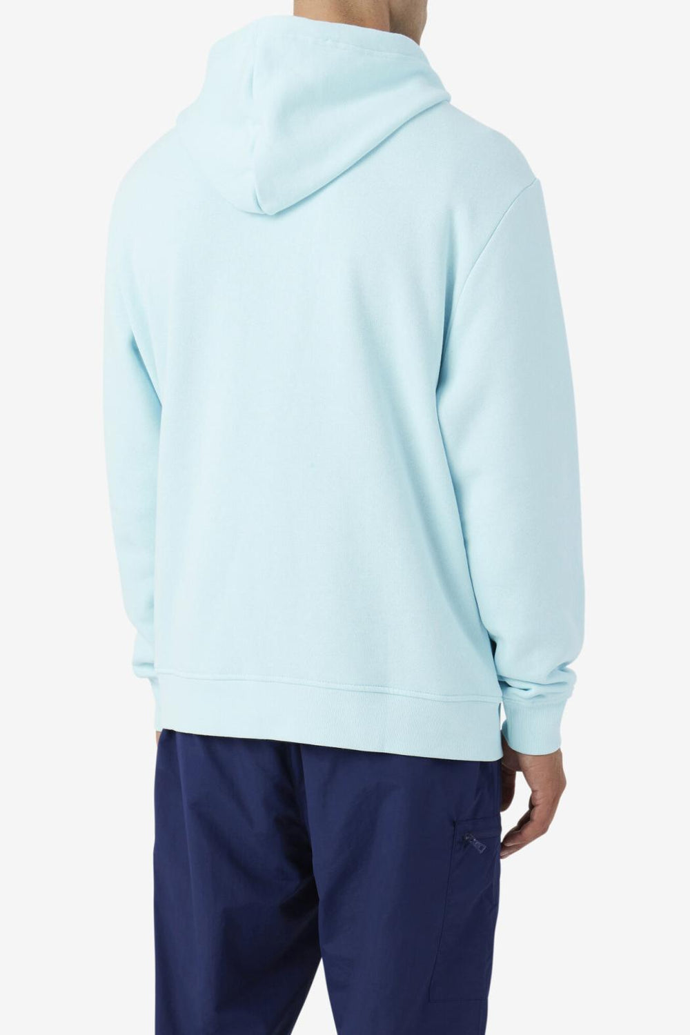 FILA Nan Hoodie 438 ICED AQUA / FILA NAVY / DEEP LAKE | Men Sweatshirts &amp; Hoodies