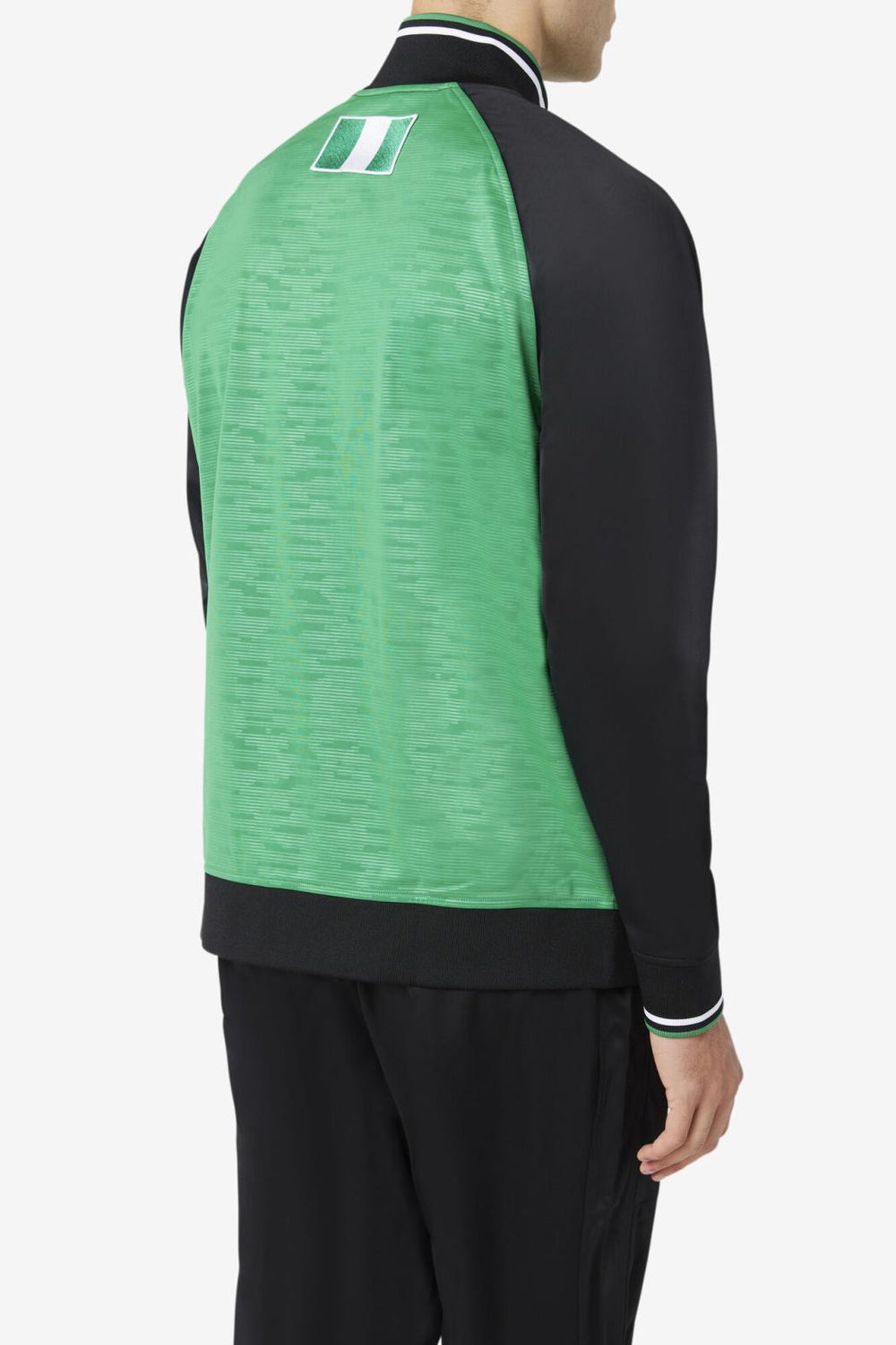 FILA Nigeria Track Jacket 284 JELLY BEAN / BLACK / WHITE | Men Sweatsuits &amp; Tracksuits