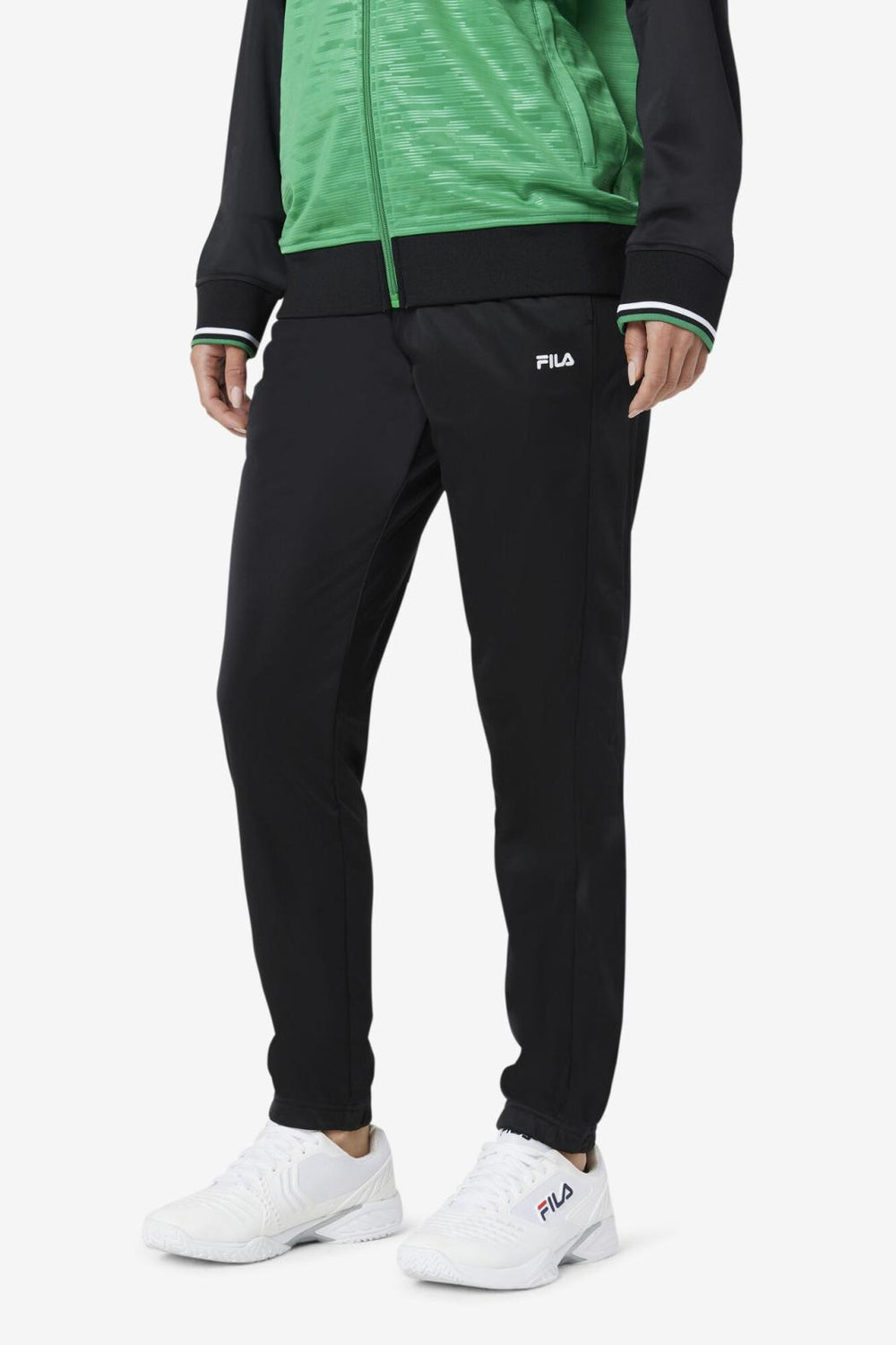 FILA Nigeria Track Pant 001 BLACK / WHITE | Men Sweatsuits &amp; Tracksuits